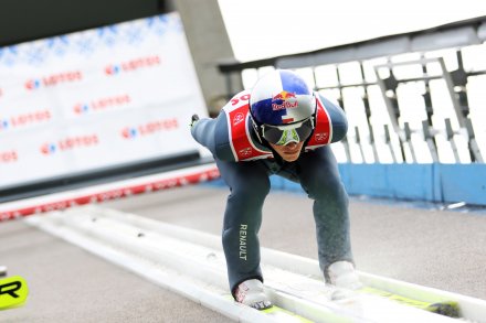 Tomasz Pilch przed skokiem